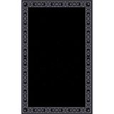 4kf Köşeli Paspas Saçaklı Paspas Püsküllü Süngerli Hol Banyo Paspası 50x80cm Yeni Sezon 0341-05