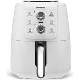 4l Airfryday Mini Elektrikli Fritöz, Krem Gümüş Renk - Ahşap - Beyaz