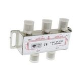 4'lü 1/4 Splitter 5-2500 Mhz 4 Way Karasal Uydu Yayını Çoğaltıcı