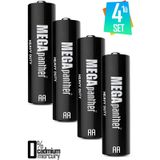 4lü AA R6 Kalın Kalem Pil Saat Pili Zn-C 1.5V