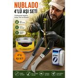 4’Lü Aşı Seti Aşı Bıçağı Budama Macunu Ve Silikon Aşı Bandı Bahçe Seti Mft