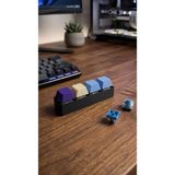 4'lü Blue Switchli Mekanik Klavye Stres ve Fidget Oyuncağı Profesyonel , Renkli Tuş Setli