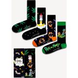 4'lü Çılgın Rick And Morty Renkli Çorap Set - 37 - 44