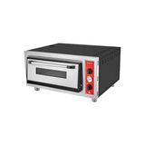 4'Lü Elektrikli Profesyonel Pizza Fırını (220V - Monofaze) 62X62 Cm - S17