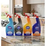 4'Lü Ev Temizlik Seti - Kir/Kireç Sökücü, Fırın/Ankastre, Yağ Çözücü & Banyo/Mutfak Sprey (750 Ml X 4)