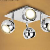 4lu kromspot krom panasonıc hareketli tavan avize modern spor avize led aydınlatma kare avize led aydınlatma MYL003425