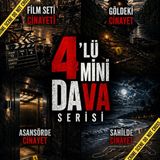 4'lü Mini Dava Serisi, Dedektiflik Oyunu ,cinayet Çözme Oyunu,dava Oyunu,gizem Oyunu, Film Seti Cinayeti, Göldeki Cinayet, Asansörde Cinayet, Sahilde Cinayet Arkadaş Oyunu, Evde Oyun,yetişkin Oyunları