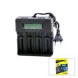4Lü Pil Şarj Aleti 3000Ma 4.2V Fişli=Ac 100-240V Etc - 26650 - 18650 - 16340 Go53/1395