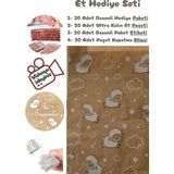 4lü Set Paket+ Kalın Buzdolabı Poşeti+Etiket+ Klips