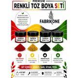 4'Lü Set Premium Parafin Soya Wax Toz Mum Boyası Hobi Seti - 5 Cc (Kırmızı, Sarı, Siyah, Yeşil) Bkfab4ksrsy5g
