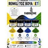 4'Lü Set Premium Parafin Soya Wax Toz Mum Boyası Hobi Seti - 5 Cc (Sarı, Siyah, Mavi, Yeşil) Bkfab4srsmy5g