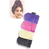 4’lü Yıkanabilir Makyaj Temizleme Pamuğu – Mikrofiber Makyaj, Maske ve Yüz Temizleme Bezi