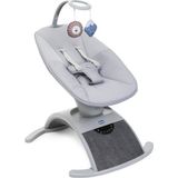4moms Chicco Comfy Elektrikli Ana Kucağı 0-13 kg Yıkanabilir Kumaş Özellikli Silver Spring - Gri - Beyaz