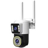 4Mp Yoosee Çift Lens Ip Kamera - Wıfı Otomatik İzleme, Su Geçirmez Kablosuz Güvenlik Ev Kamerası, Re