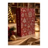 4nio GINGERBREAD YILBAŞI KİTAP KUTU