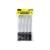 4PCS = 2TKM PLASTİK KROM KAPLAMA DUŞAKABİN KOLU 10MM (5477)