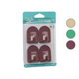 4PCS DOME ASKI NO-1 REKLİ PLASTİK YAPIŞKANLI MONTAJ (5477)