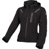 4Riders Alice Pro Korumalı Softshell Kadın Motosiklet Montu Siyah