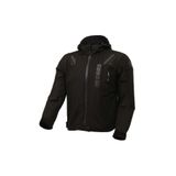 4Riders Rex Pro Korumalı Softshell Motosiklet Montu Siyah