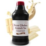 4rr Beyaz Çikolata Aromalı Sos – Içecek, Tatlı ve Pasta Kullanımı Için 2,5 kg - 2 lt