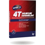 4t Kpss-A Tamamı Çözümlü 10’lu Hukuk Denemeleri 6.baskı