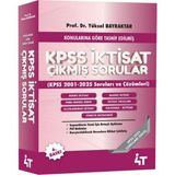 4T Yayınevi 4t Yayınları Konularına Göre Kpss Iktisat Çıkmış Soruları 6. Baskı