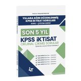 4T Yayınları KPSS A Grubu İktisat Çıkmış Sorular Son 5 Yıl Çözümlü
