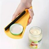 4'ü 1 Arada Çok Fonksiyonlu Kapak Açacağı - Ergonomik Kavanoz, Şişe ve Konserve Açıcı (Karışık Desen)