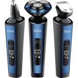 4'ü 1 arada elektrikli tıraş makinesi | sakal tıraş makinesi | sakal tıraş makinesi | yüz kılı kesme makinesi | kontur kesici | sakal kesme makinesi | erkek | burun kılı düzeltici | sakal kesme