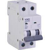 4VTB-2C40 Otomatik Sigorta 4,5ka C Tipi 2 Kutup 40A