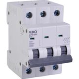 4VTB-3C10 Otomatik Sigorta 4,5ka C Tipi 3 Kutup 10A