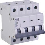 4VTB-4C25 Otomatik Sigorta 4,5ka C Tipi 4 Kutup 25A