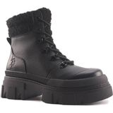 4W Ally 4pr U.s. Polo Assn. Kadın Bot A101914215 Sıyah - Siyah