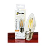 4W E27 400 Lm B35 Sarı Filament Led Ampul
