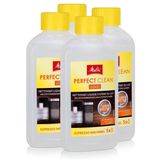4x Melitta 202034 Perfect Clean Espresso Makineleri Süt Sistemi Temizleyici 250 ml