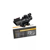 4X32 Kırmızı Işıklı Dürbünü 4X32 Nişangah