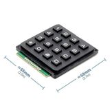 4x4, Matrix, Tuş Takımı, Keyboard, Keypad, 16 Buton, Alarm, Şifre, 0 1 2 3 4 5 6 7 8 9 A B C D * #