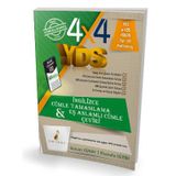 4x4 YDS Seti 1. Kitap Cümle Tamamlama, Çeviri ve Eş Anlamlı Cümle-Pelikan Yayınları