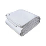 4x5 Metre Beyaz Ebatlı Pvc Branda Gölgelik Su Geçirmez Çadır Branda Tente Beyaz