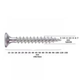 4X60 Mm Sunta Vidası , Ahşap Vidası , Sivri Uçlu Ağaç Vidası (Dın7505) X 50 Adet (Rf152)