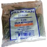 4X60 Sarı Çelik Beton Çivisi 6lık Beton Çivisi 100 Adet 0001 Çivi