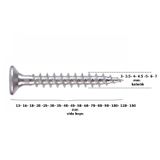 4X70 Mm Sunta Vidası , Ahşap Vidası , Sivri Uçlu Ağaç Vidası (Dın7505) X 50 Adet (Rf152)