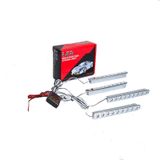 4x9 Ledli Panjur Çakar Lamba Kırmızı/beyaz-mavi/beyaz 54w /lapa182-1