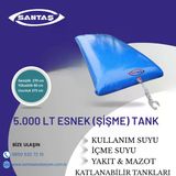5.000 Lt Şişme Esnek Su Deposu(Kullanım Amaçlı)