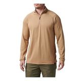 5.11 Stratos 1 4 Coyote Kısa Fermuar Sweatshirt