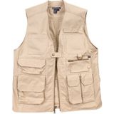 5.11 Taclıte Tdu Yelek Krem Renkli Erkek Taktik Kullanım İçin Polyester/Pamuk Ripstop Kumaş - Bej
