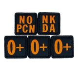 5.11 Tactical Blood Type Kit 0 Positive Patch Yama