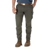 5.11 Tactical Erkek Simge Kargo Pantolonu, Keten Tac Streç, Guessted, Teflon Kaplama, Stil 74521, Yeşil, 30X32