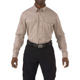 5.11 Tactical Erkek Stryke Uzun Kollu Tişört, Flex-Tac Streç Kumaş, Teflon kaplama, Stil 72399