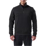 5.11 Taktik Erkek İş Gömlek 1/4 Fermuar 2.0, Pamuk Polyester Çeyrek Fermuar, Stil 72534, Siyah, S